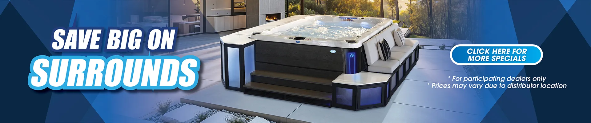 Calspas hot tub being used in a family setting - Hammond